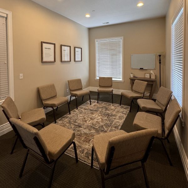 Group-Therapy-Room-in-Draper-Office-Rooted-Counseling-Wellness